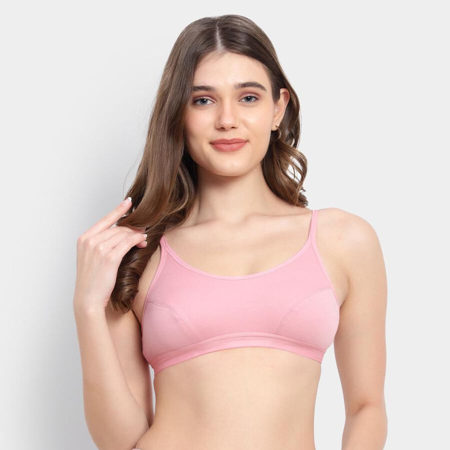 Ladies' Non-Padded Bra, Light Pink, large